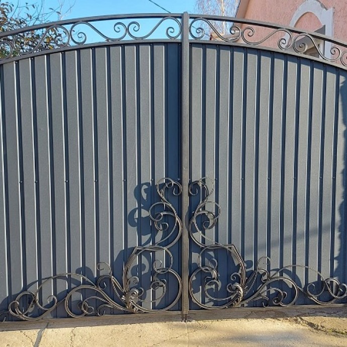 распашные ворота